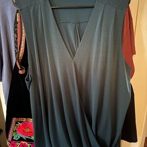 Maurices Dark Green Professional Top